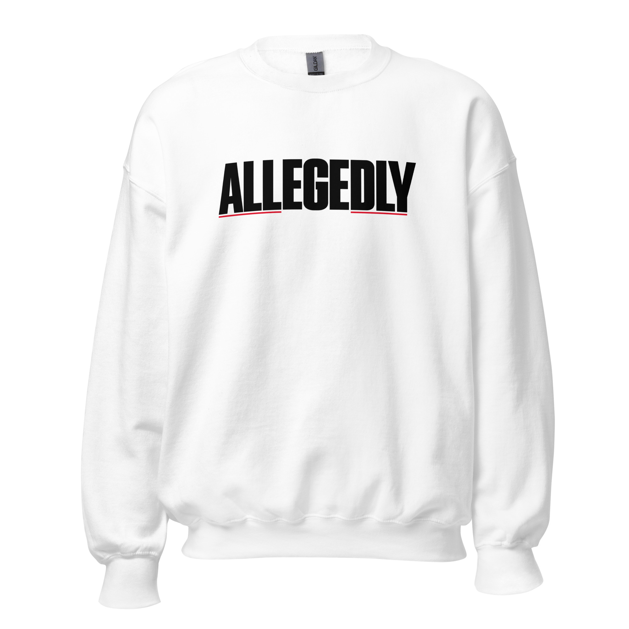 "Allegedly" - Sweatshirt (Unisex) - Image 2
